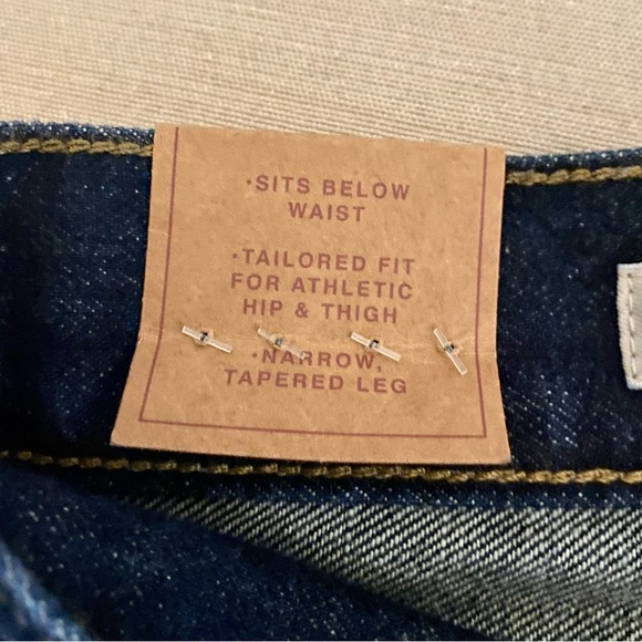 J Crew mens denim. New, never worn size 34”x30” darker indigo color - Picture 4 of 6